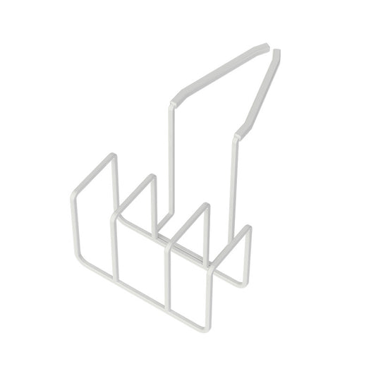 Over-the-Cabinet Pot Lid & Cutting Board Organizer
