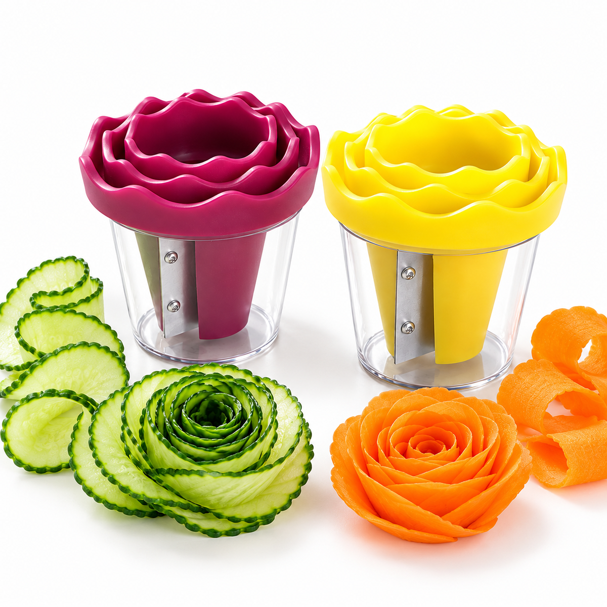 Rotary Decorative Vegetable Flower Slicer